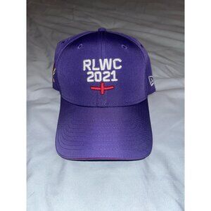 Rugby League World Cup 2021 England - Purple Adjustable New Era Hat
